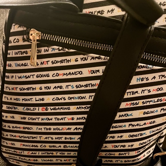 WB Friends TV show quotes backpack & wallet main image 6